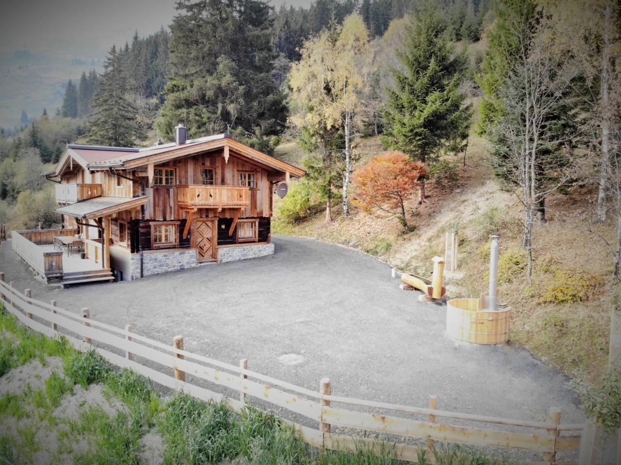 Almhuette Lengau Saalbach-Hinterglemm Exterior foto