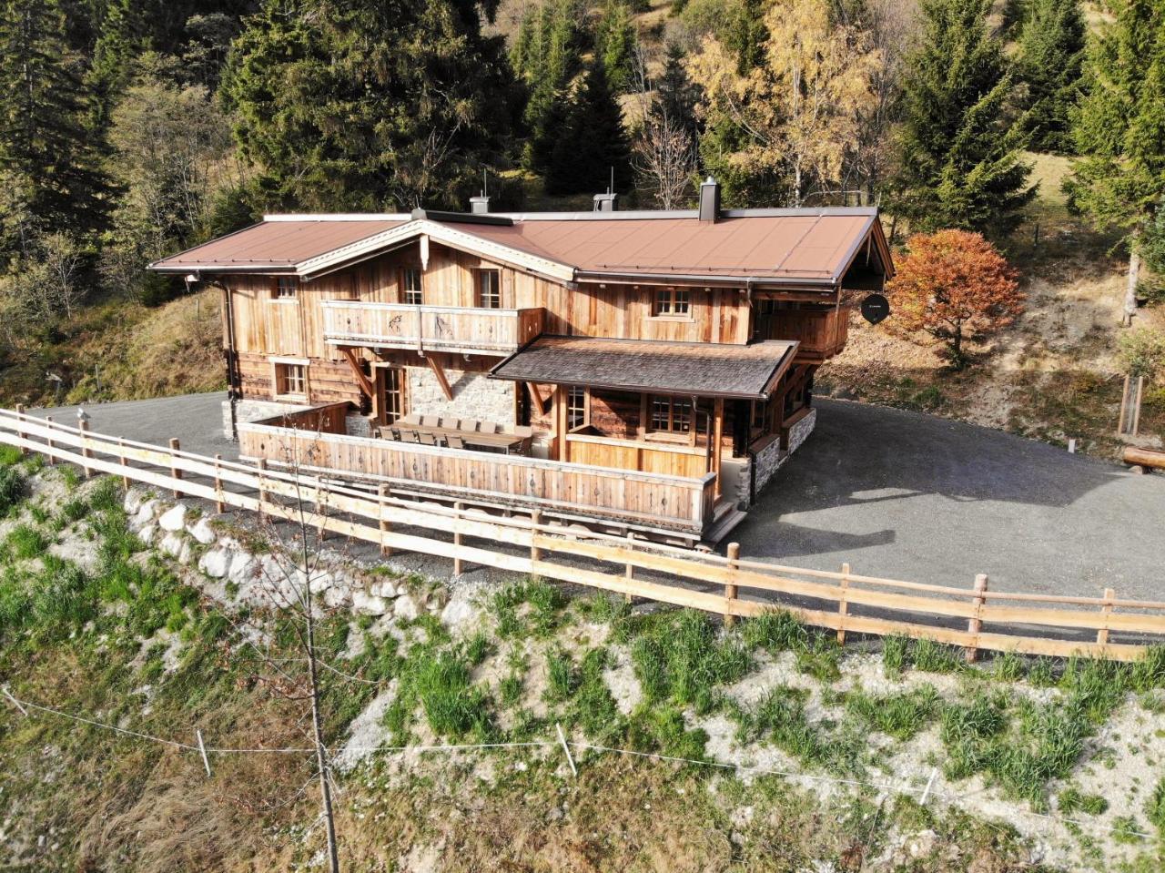 Almhuette Lengau Saalbach-Hinterglemm Exterior foto
