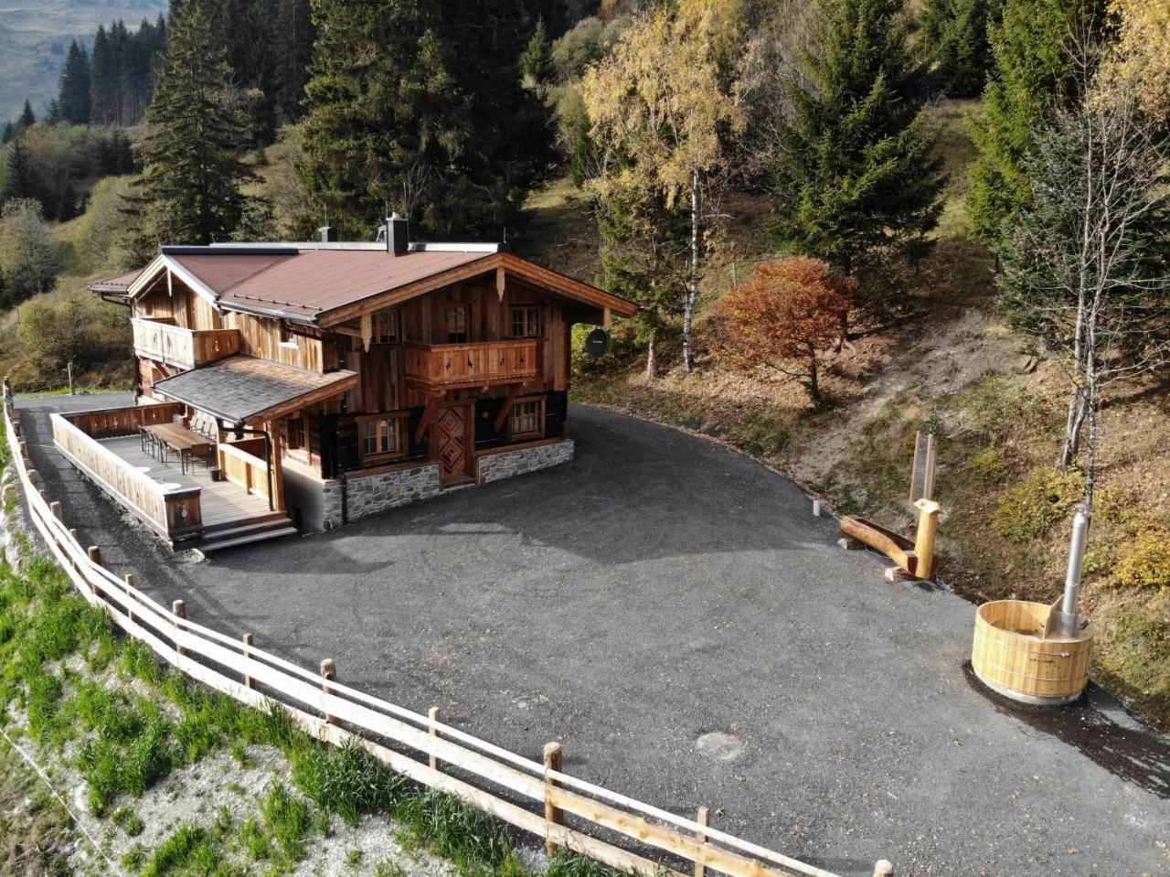 Almhuette Lengau Saalbach-Hinterglemm Exterior foto